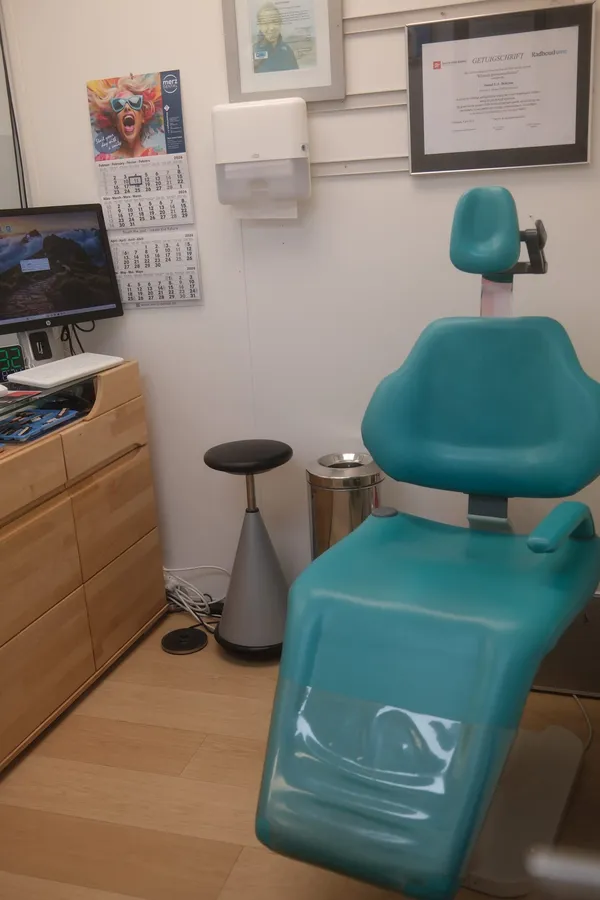 Behandelkamer TPP Dokman - tandprotheticus West-Brabant